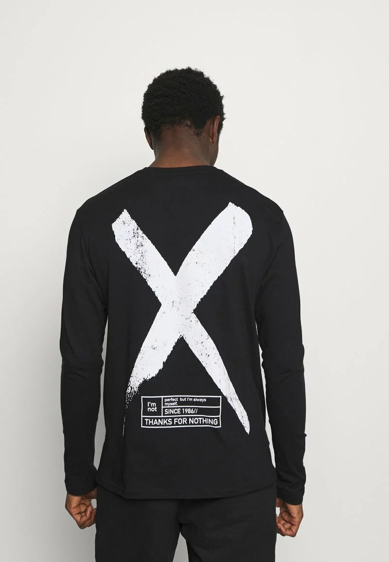 Pier One Uomo Maglietta A Manica Lunga - Black 5 Pier One Uomo Maglietta A Manica Lunga - Black - immagine 3