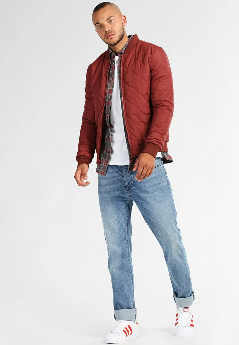 Pier One Uomo Camicia - Grey/coral 4 Pier One Uomo Camicia - Grey/coral - immagine 2