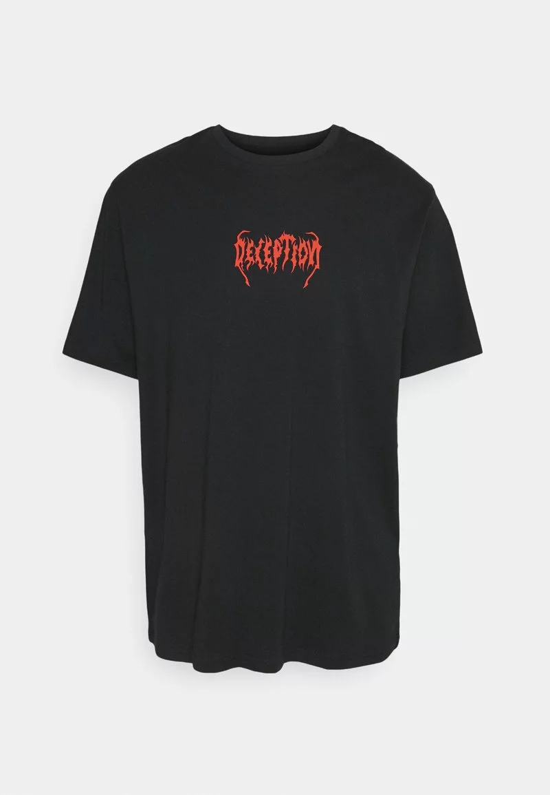 Pier One Uomo T-shirt Con Stampa - Black 3 Pier One Uomo T-shirt Con Stampa - Black