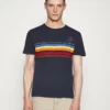 Pier One Uomo T-shirt Con Stampa - Dark Blue