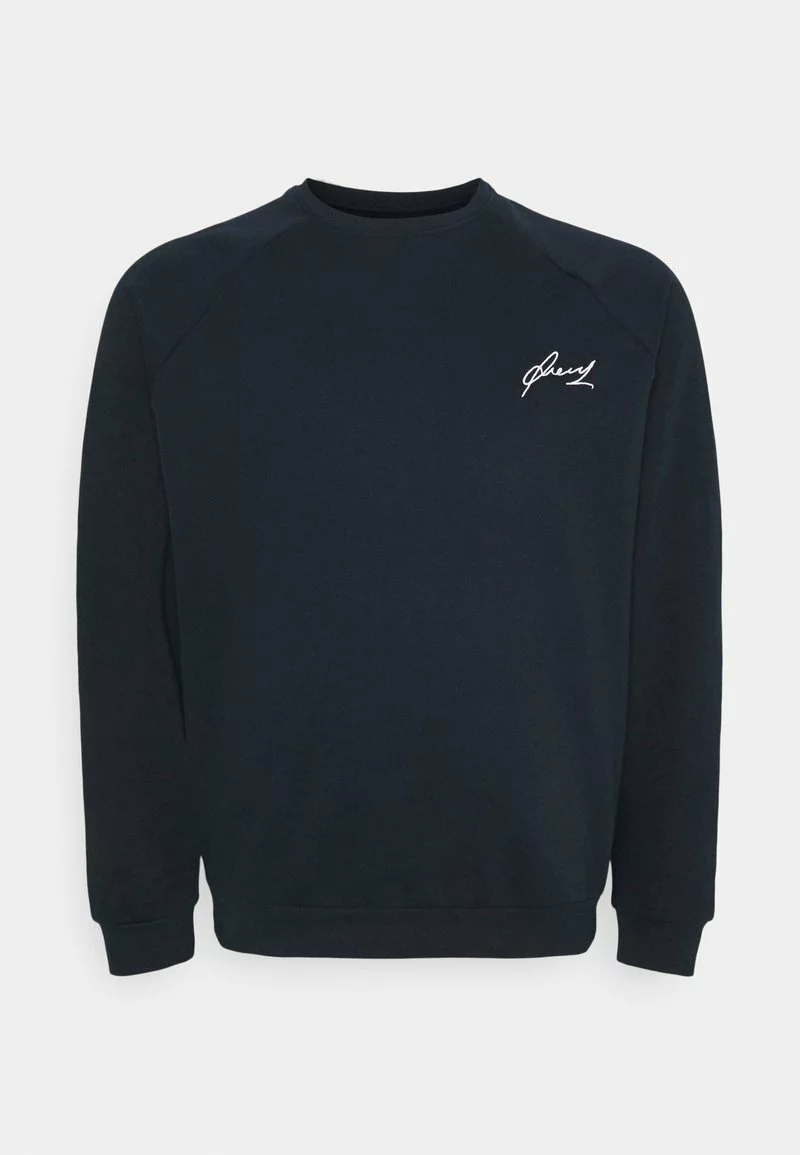 Pier One Uomo BIGBIG BASIC SCRIPT CREW - Felpa - Dark Blue 7 Pier One Uomo BIGBIG BASIC SCRIPT CREW - Felpa - Dark Blue - immagine 5