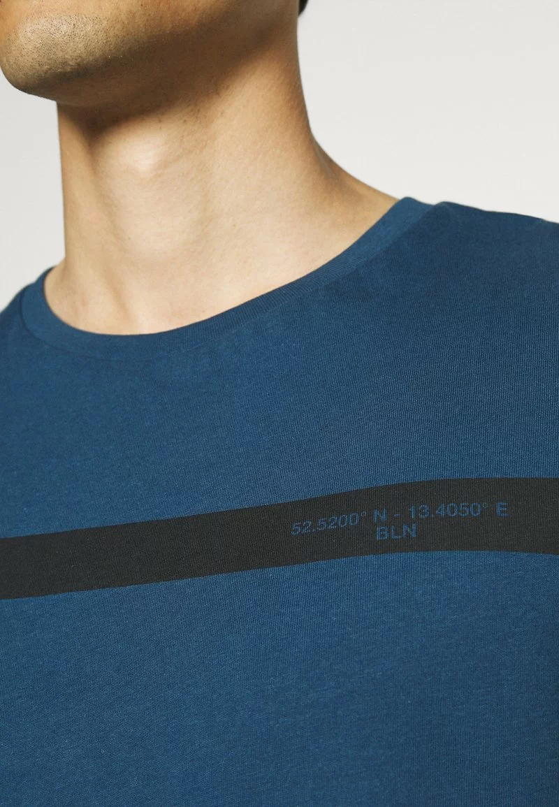 Pier One Uomo T-shirt Con Stampa - Blue 9 Pier One Uomo T-shirt Con Stampa - Blue - immagine 7