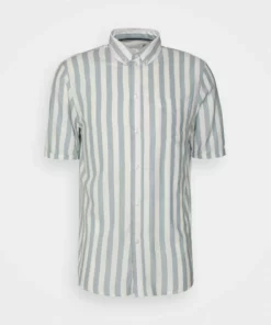 Pier One Uomo Camicia - Light Blue/white