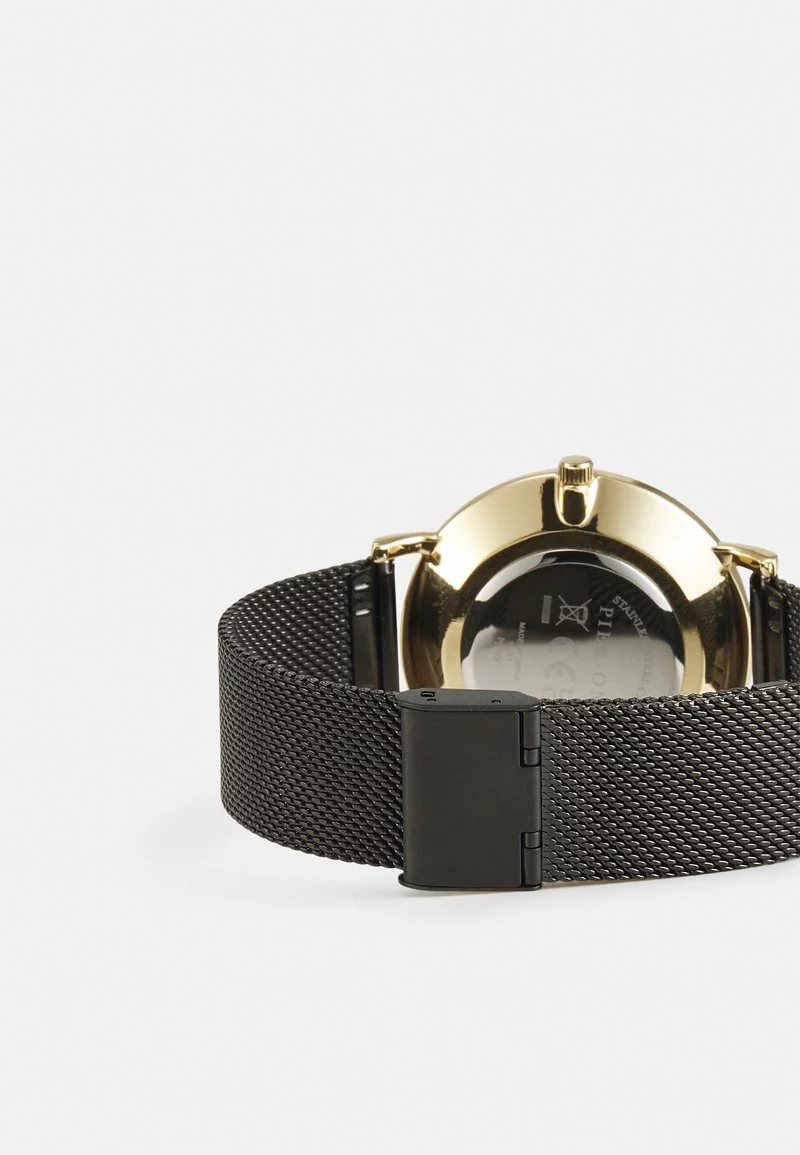 Pier One Unisex Orologio - Black/goldcoloured 4 Pier One Unisex Orologio - Black/goldcoloured - immagine 2