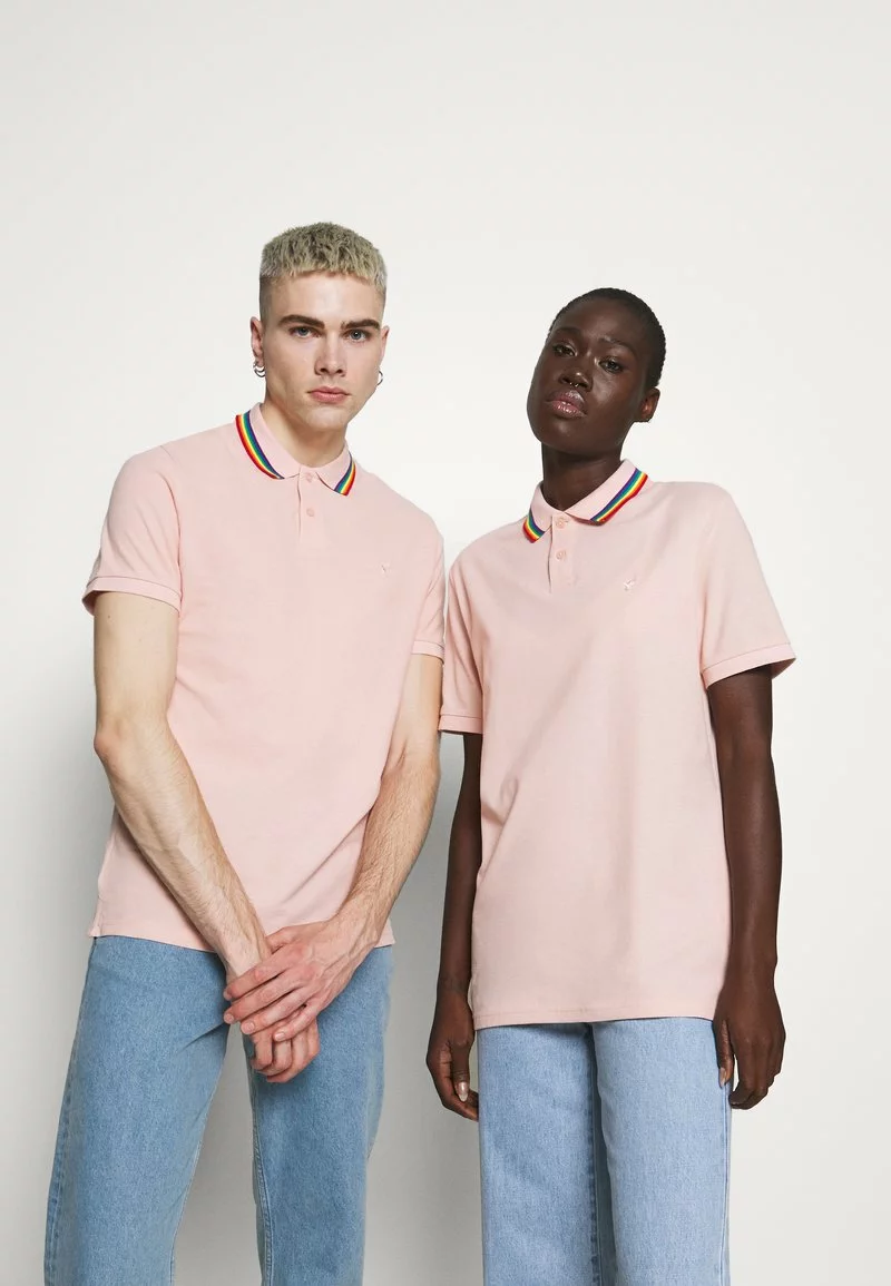 Pier One Uomo PRIDE - Polo - Light Pink 3 Pier One Uomo PRIDE - Polo - Light Pink