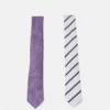 Pier One Uomo 2 PACK - Cravatta - Off-white/mauve -Offerta Economica Pier One 843121dd01e44d7e9ddb8dd7236dadc7