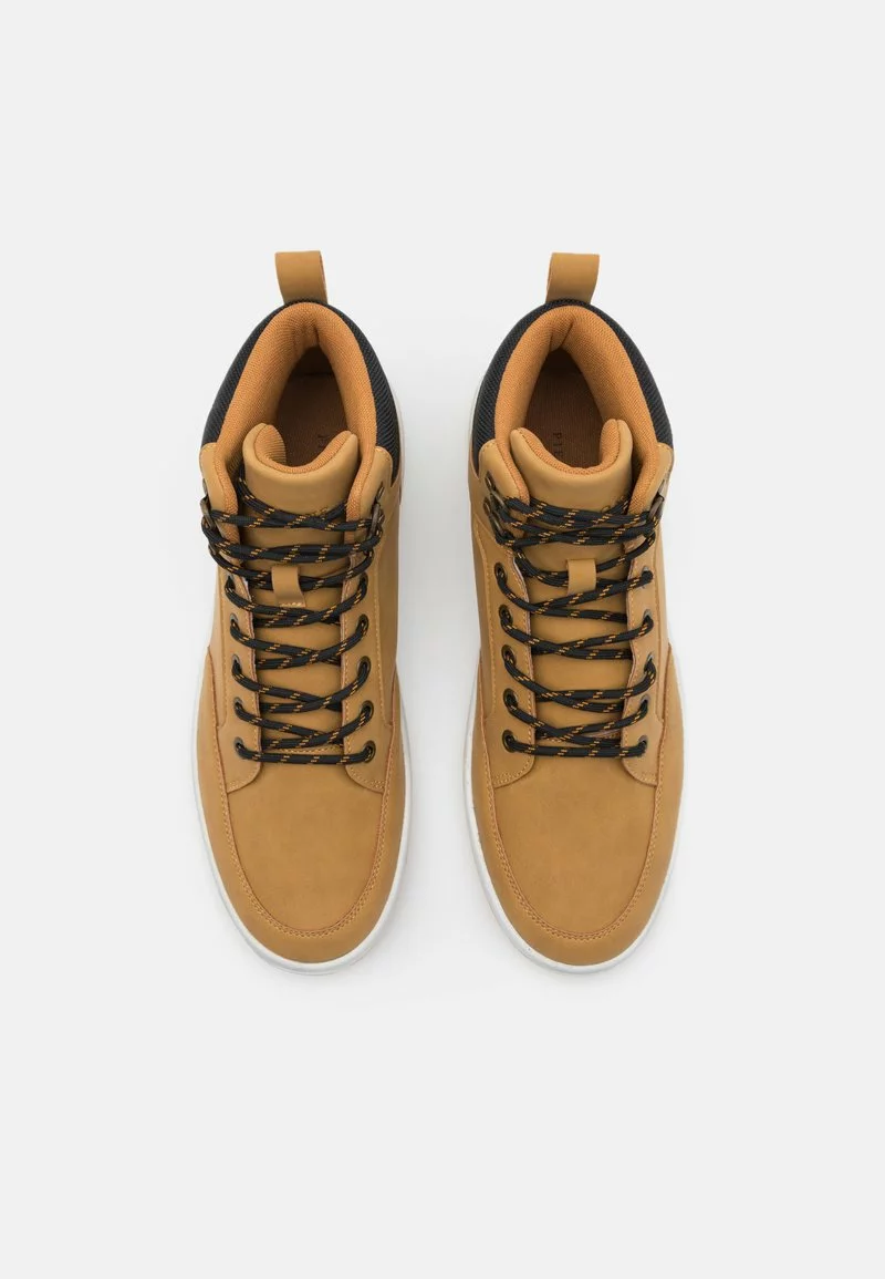 Pier One Uomo Sneakers Alte - Camel 6 Pier One Uomo Sneakers Alte - Camel - immagine 4