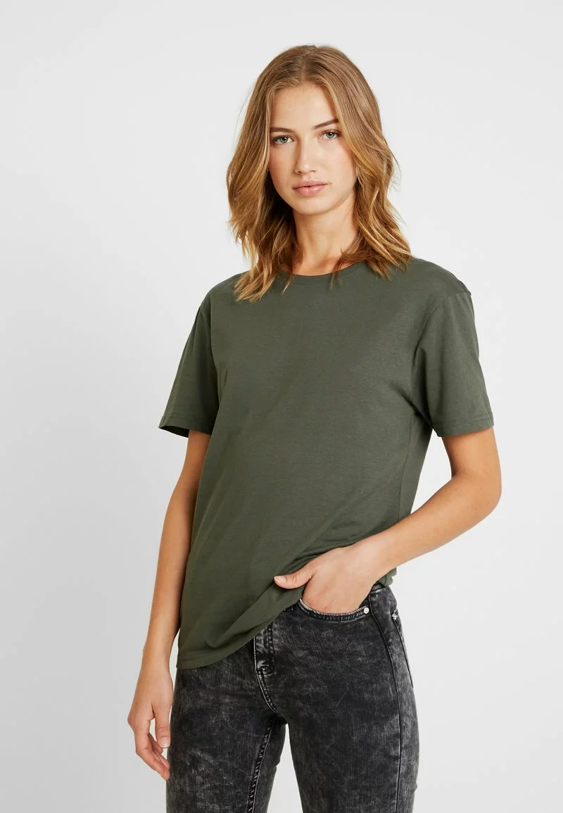 Pier One Uomo T-shirt Basic - Khaki 6 Pier One Uomo T-shirt Basic - Khaki - immagine 4
