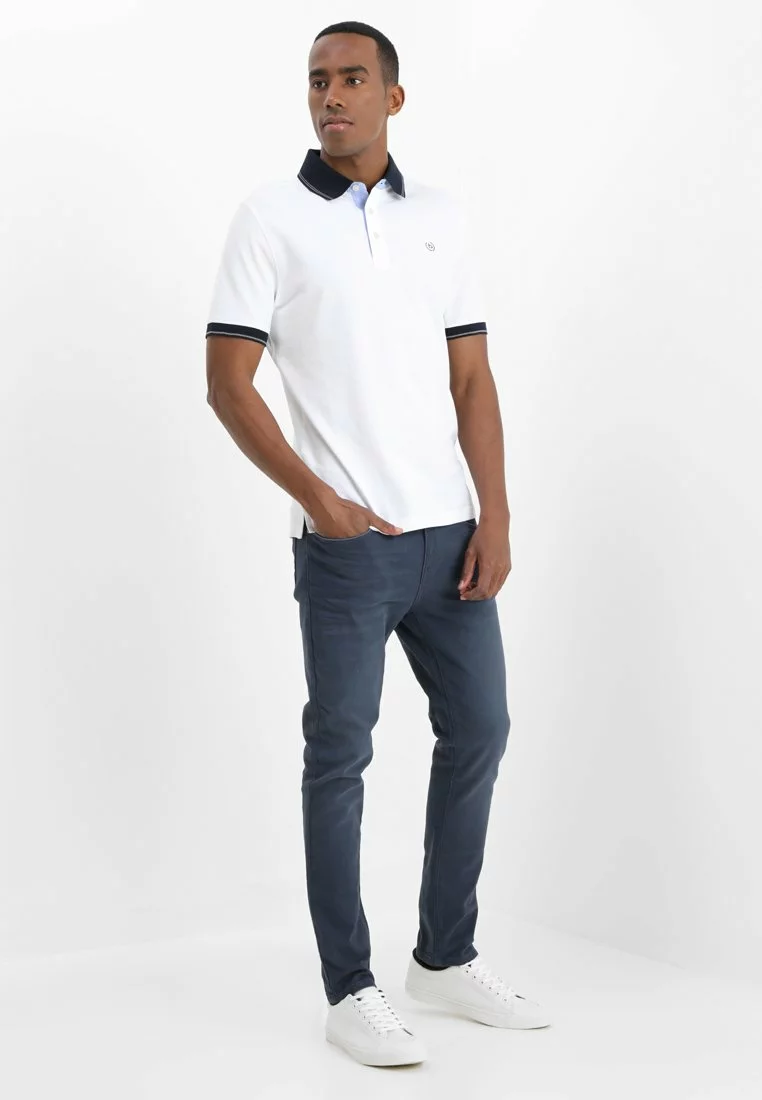 Pier One Uomo COLOURED BARON - Jeans Slim Fit - Dark Blue 4 Pier One Uomo COLOURED BARON - Jeans Slim Fit - Dark Blue - immagine 2