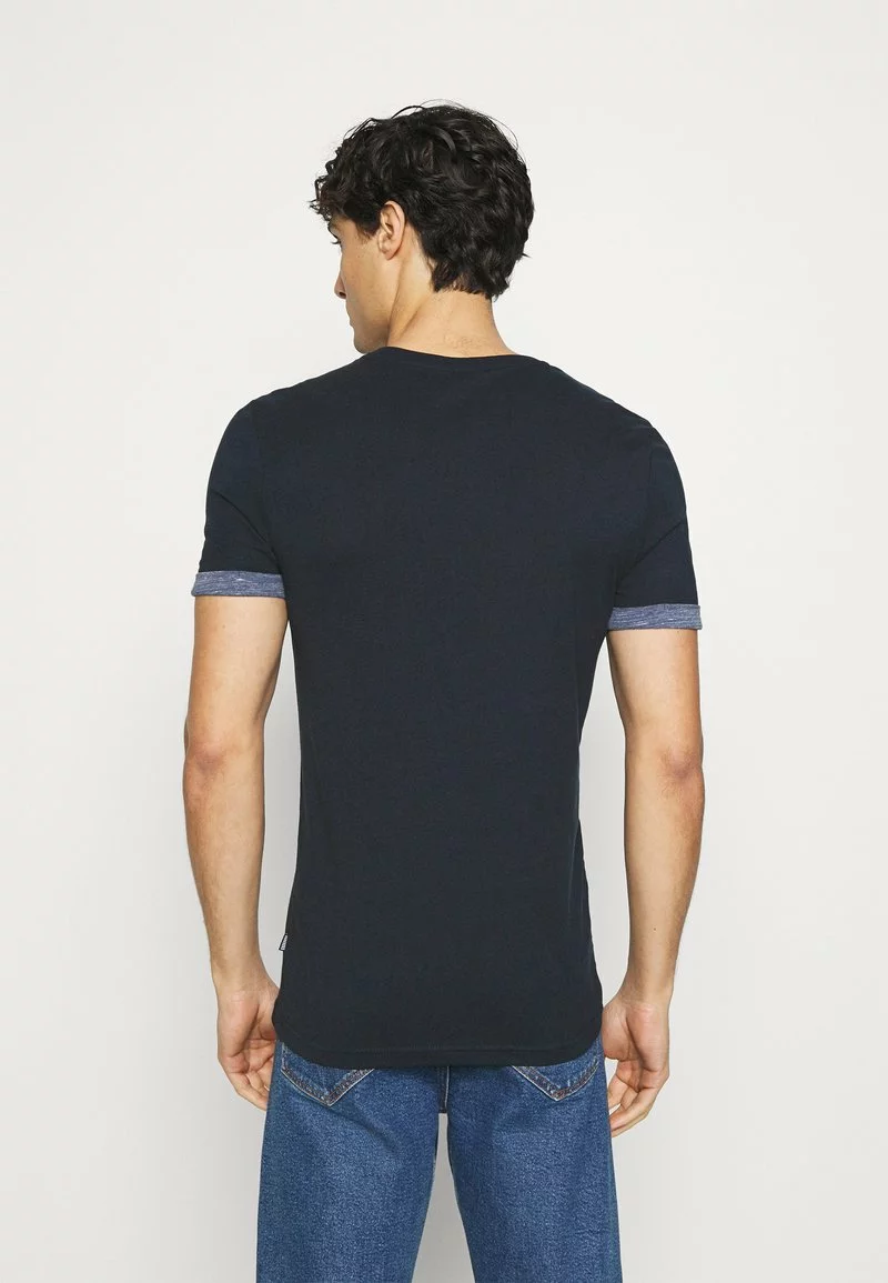Pier One Uomo T-shirt Con Stampa - Dark Blue 5 Pier One Uomo T-shirt Con Stampa - Dark Blue - immagine 3