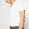 Pier One Uomo 2 PACK - T-shirt Basic - White -Offerta Economica Pier One 8a50f47374ab42e380a66ae8b1778f0e