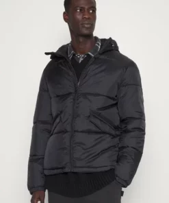 Pier One Uomo PUFFER - Giacca Invernale - Black