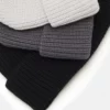 Pier One MICRO SHORT BEANIE COTTON 3 PACK UNISEX - Berretto - Black/dark Grey/off-white -Offerta Economica Pier One 9082a7a7fe7847ecae22db0f17ee9e35