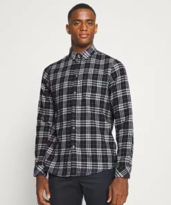 Pier One Uomo Camicia - Dark Blue