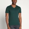 Pier One Uomo 3 PACK - T-shirt Basic - Black, Grey, Green 9 Pier One Uomo 3 PACK - T-shirt Basic - Black, Grey, Green -Offerta Economica Pier One 96305f959483415dbe03211536b3d40a