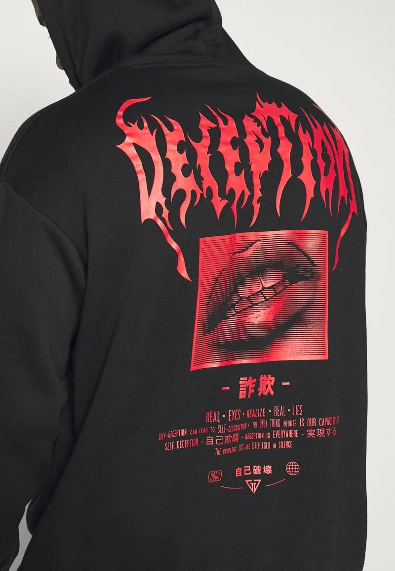 Pier One Uomo Felpa Con Cappuccio - Black 8 Pier One Uomo Felpa Con Cappuccio - Black - immagine 6