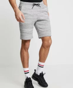 Pier One Uomo Shorts - Mottled Light Grey