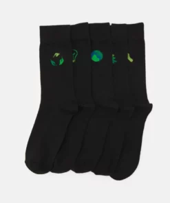 Pier One Uomo 5 PACK - Calze - Black