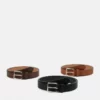 Pier One Uomo 3 PACK - Cintura - Cognac/black/brown -Offerta Economica Pier One 9aa6d3e16194462a812a45715b7da4b5