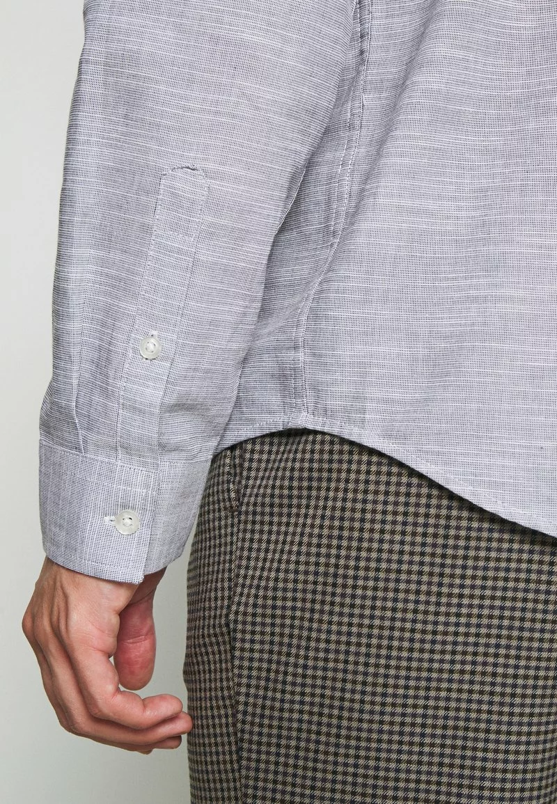 Pier One Uomo Camicia - Mottled Light Blue 7 Pier One Uomo Camicia - Mottled Light Blue - immagine 5