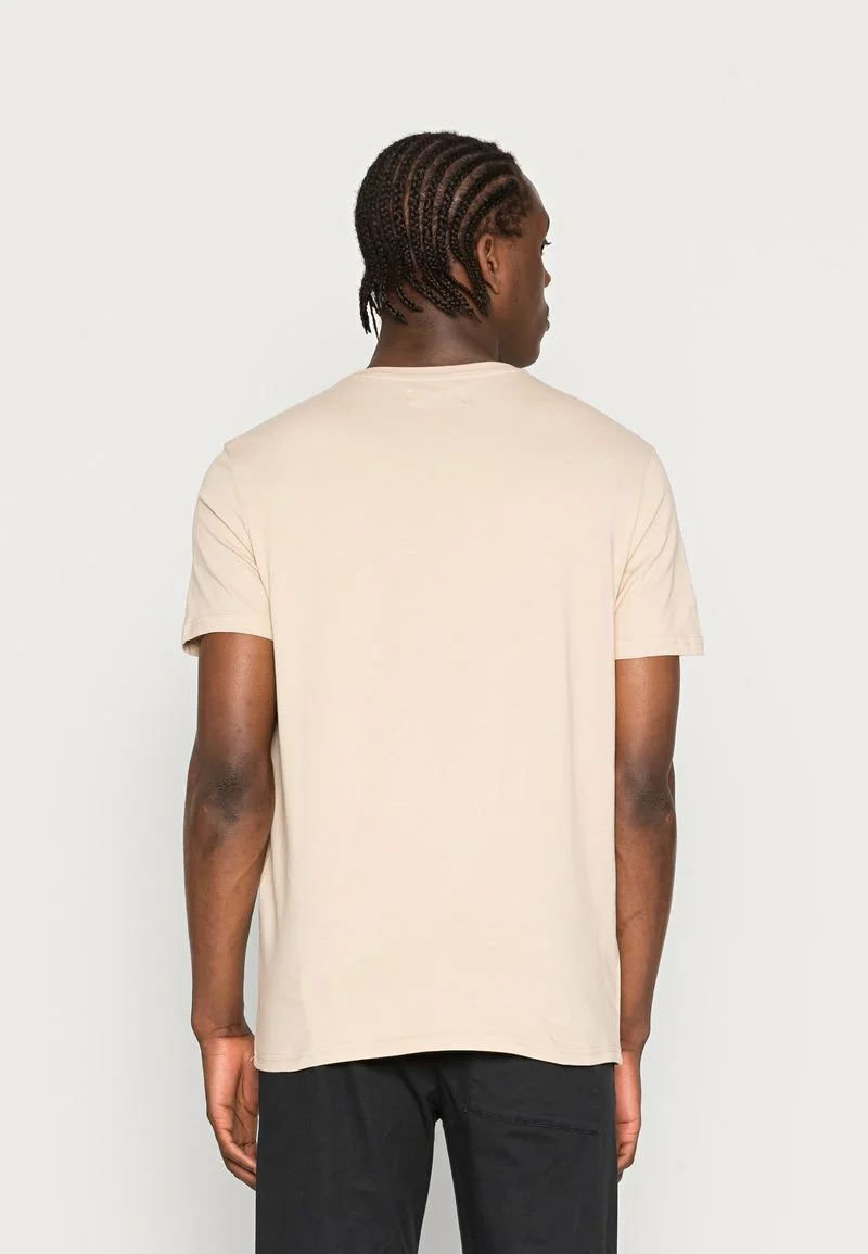 Pier One Uomo T-shirt Con Stampa - Tan 5 Pier One Uomo T-shirt Con Stampa - Tan - immagine 3