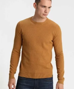 Pier One Uomo Maglione - Mottled Dark Yellow