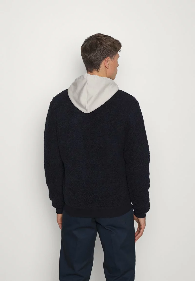 Pier One Uomo Giacca In Pile - Dark Blue 5 Pier One Uomo Giacca In Pile - Dark Blue - immagine 3