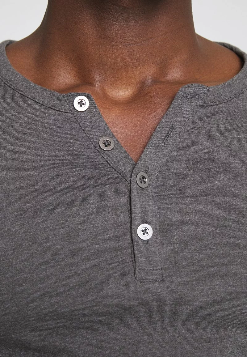 Pier One Uomo Maglietta A Manica Lunga - Dark Grey Melange 8 Pier One Uomo Maglietta A Manica Lunga - Dark Grey Melange - immagine 6