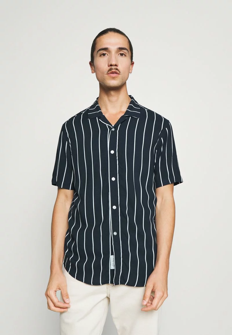Pier One Uomo Camicia - Dark Blue 3 Pier One Uomo Camicia - Dark Blue