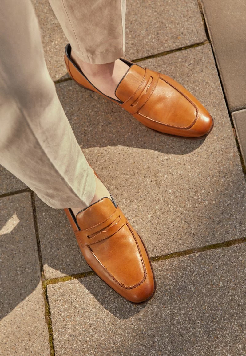 Pier One Uomo LEATHER - Mocassini Eleganti - Camel 5 Pier One Uomo LEATHER - Mocassini Eleganti - Camel - immagine 3