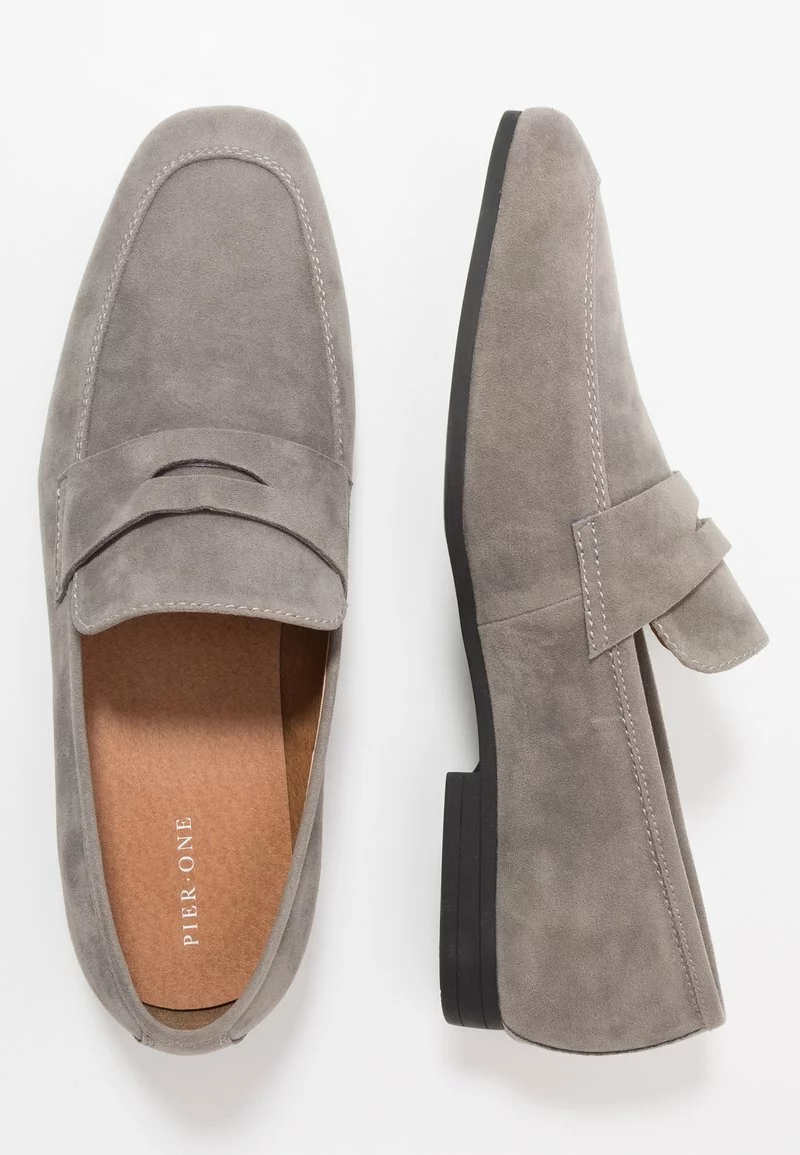 Pier One Uomo Mocassini Eleganti - Grey 4 Pier One Uomo Mocassini Eleganti - Grey - immagine 2