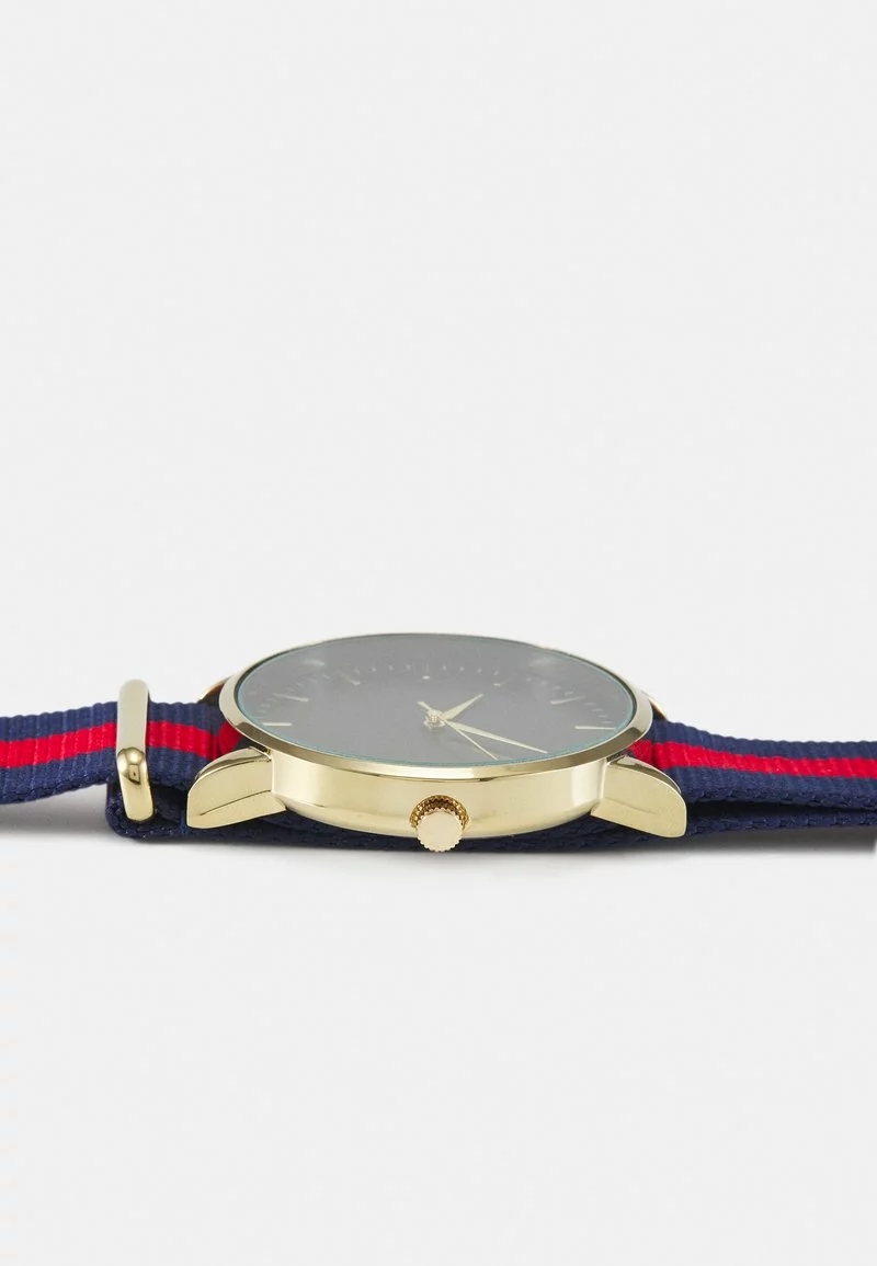 Pier One UNISEX - Orologio - Gold/blue/red 5 Pier One UNISEX - Orologio - Gold/blue/red - immagine 3