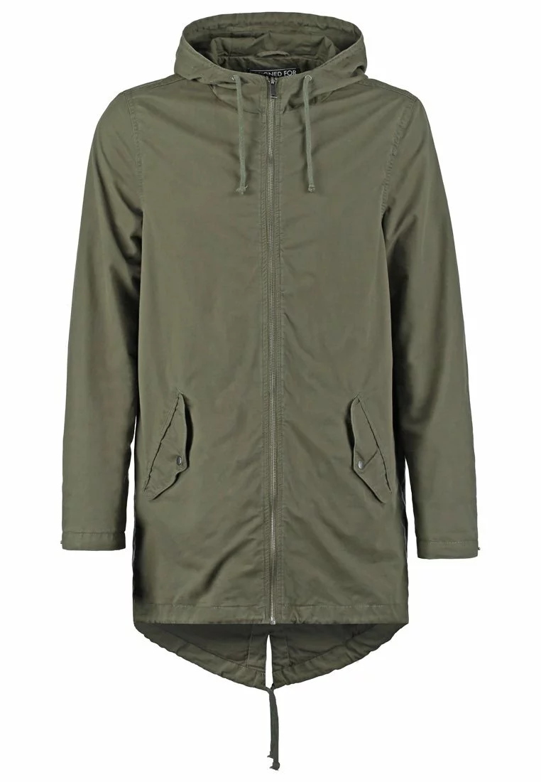 Pier One Uomo Parka - Khaki 9 Pier One Uomo Parka - Khaki - immagine 7