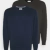 Pier One Uomo 2 PACK - Maglione - Dark Blue/mottled Dark Grey 1 Pier One Uomo 2 PACK - Maglione - Dark Blue/mottled Dark Grey -Offerta Economica Pier One aa81430457c1486894ee5ccc4e0fa19c