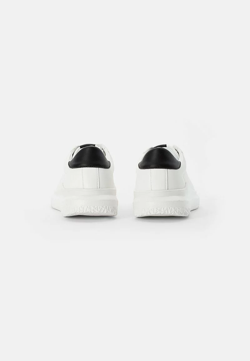 Pier One Unisex Sneakers Basse - White Black 5 Pier One Unisex Sneakers Basse - White Black - immagine 3