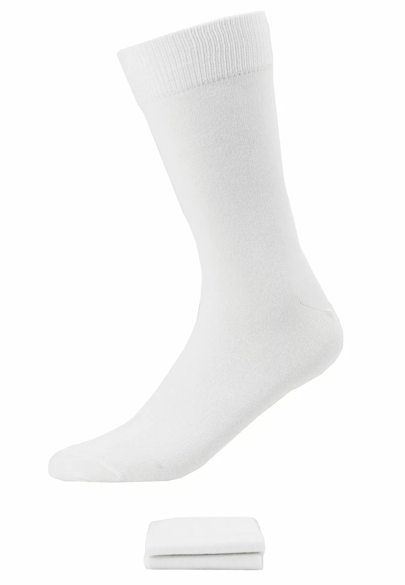 Pier One Uomo 3 PACK - Calze - White 4 Pier One Uomo 3 PACK - Calze - White - immagine 2