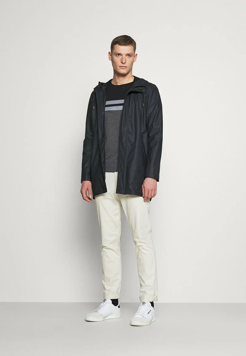 Pier One Uomo Maglietta A Manica Lunga - Black/mottled Dark Grey 4 Pier One Uomo Maglietta A Manica Lunga - Black/mottled Dark Grey - immagine 2