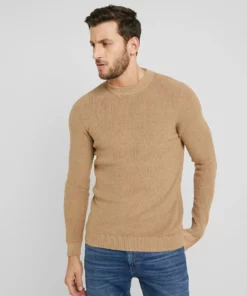 Pier One Uomo Maglione - Camel