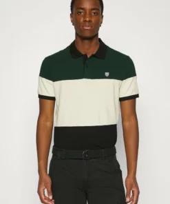 Pier One Uomo Polo - Green /white /black