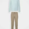 Pier One Uomo Pigiama - Light Blue/ Taupe -Offerta Economica Pier One b0a18d4b212f416f85b0fa98337a8a1e