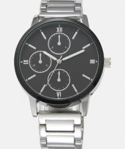 Pier One UNISEX - Orologio - Black/silver-coloured