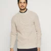 Pier One Uomo CHUNKY MOCKNECK JUMPER - Maglione - Mottled Beige -Offerta Economica Pier One b12fd33339ff43f3a831b33e637d8aad