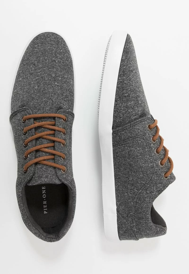 Pier One Uomo Sneakers Basse - Dark Gray 4 Pier One Uomo Sneakers Basse - Dark Gray - immagine 2