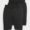 Pier One Uomo 2 PACK - Shorts - Black -Offerta Economica Pier One b365d4ee255148078cac809a78f1a1a1