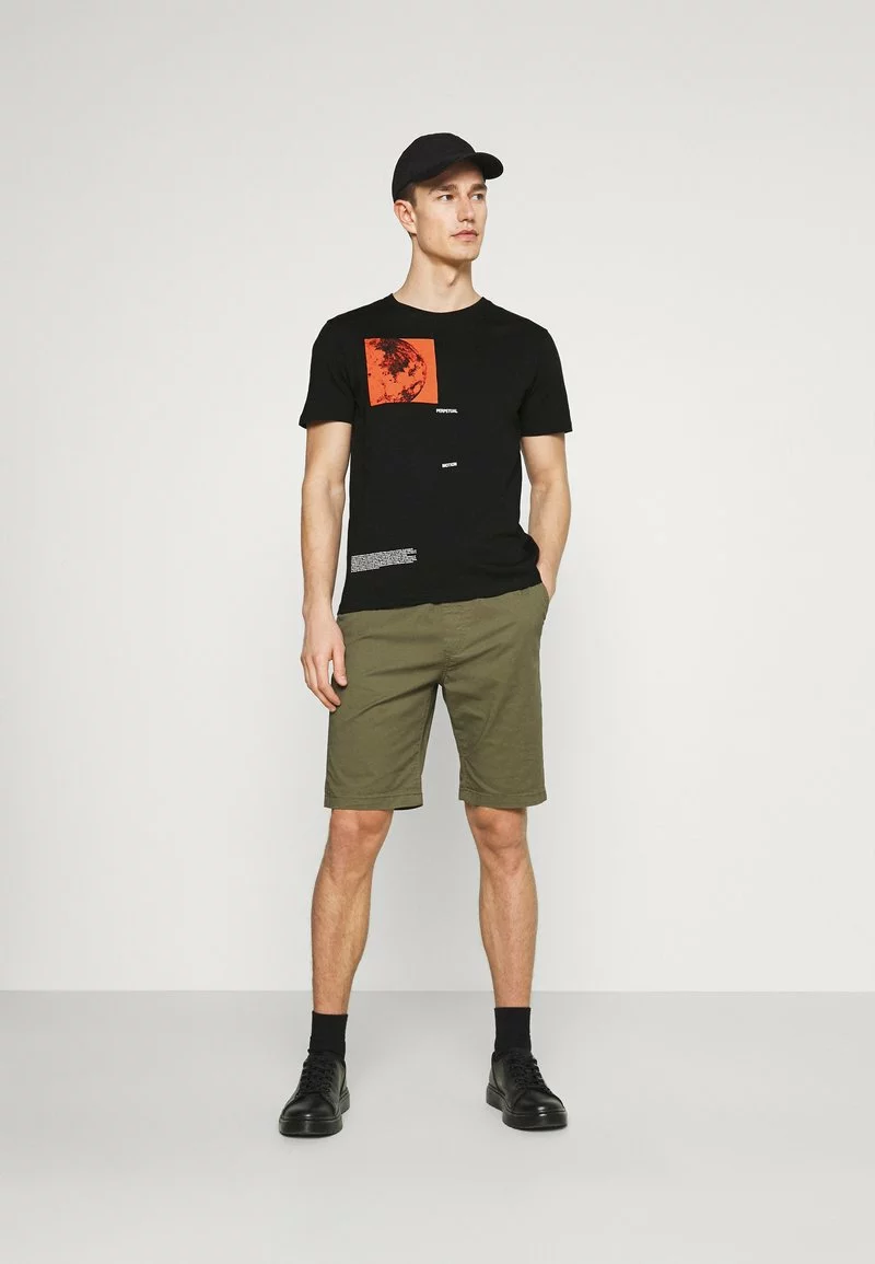 Pier One Uomo T-shirt Con Stampa - Black 4 Pier One Uomo T-shirt Con Stampa - Black - immagine 2
