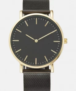 Pier One Unisex Orologio - Black/goldcoloured