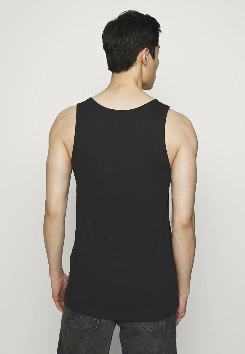 Pier One Uomo 3 PACK - Top - White/black 6 Pier One Uomo 3 PACK - Top - White/black - immagine 4