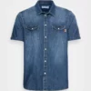 Pier One Uomo Camicia - Dark Blue -Offerta Economica Pier One b6ee51e631194355aebae36299543383