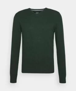 Pier One Uomo Maglione - Mottled Dark Green