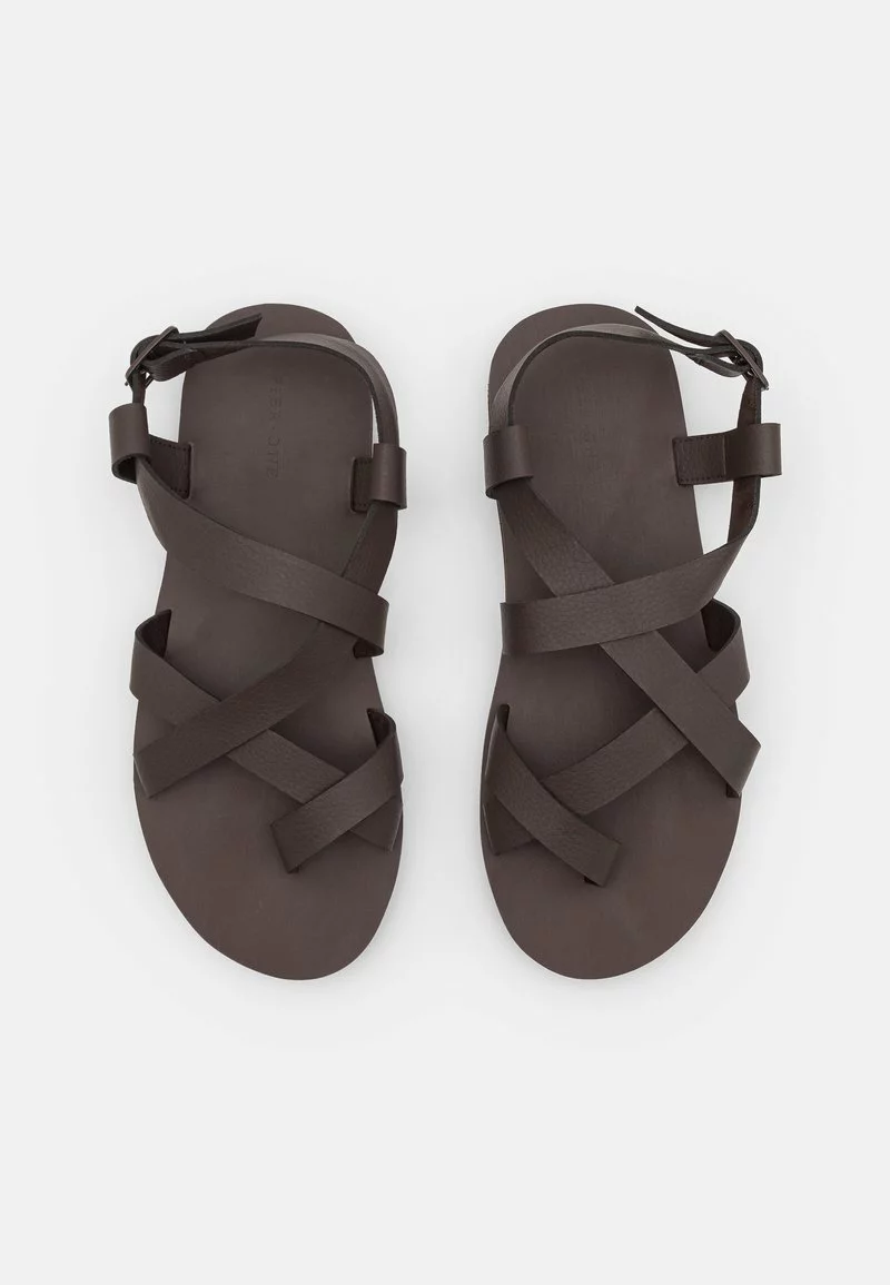 Pier One Uomo Infradito - Dark Brown 6 Pier One Uomo Infradito - Dark Brown - immagine 4